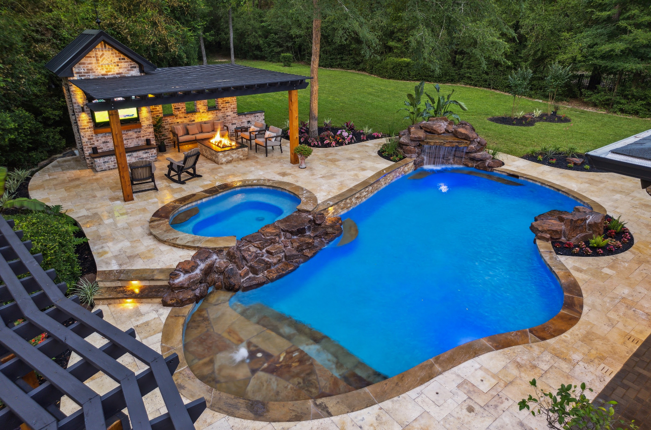 Pool Restoration & Outdoor Shower